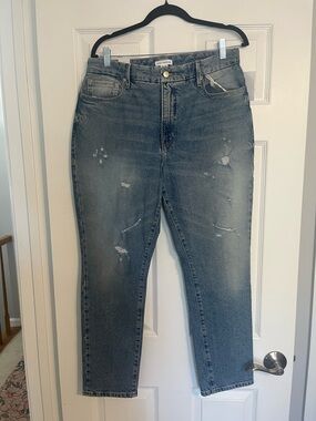 NWT Good American Good Classic Straight Leg Jean Size 30